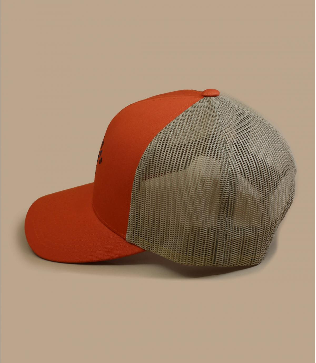 Trucker Dark Seas orange grün